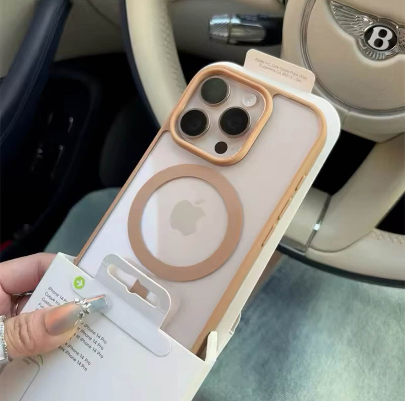 iPhone Pro Max Desert Titanium Cover