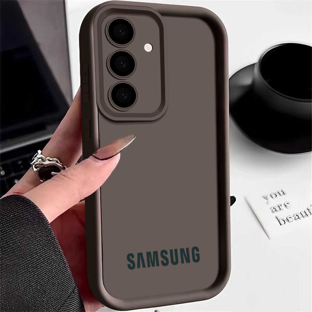 Original Phone Casing For Samsung Galaxy A55 Shockproof Phone Liquid Silicone Soft Cover For A35 A25 A15