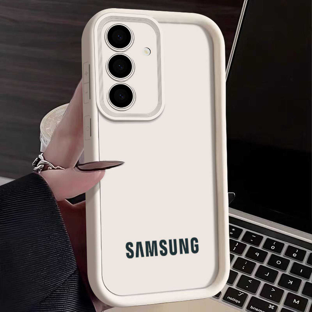 Original Phone Casing For Samsung Galaxy A55 Shockproof Phone Liquid Silicone Soft Cover For A35 A25 A15